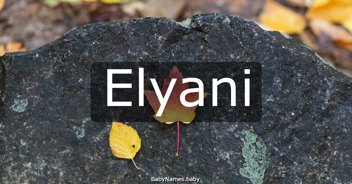 Elyani