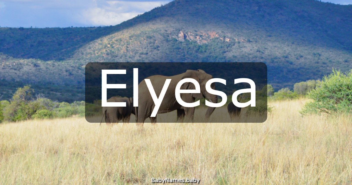 Elyesa