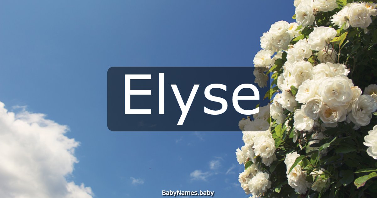 Elyse