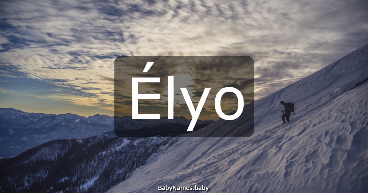 Élyo