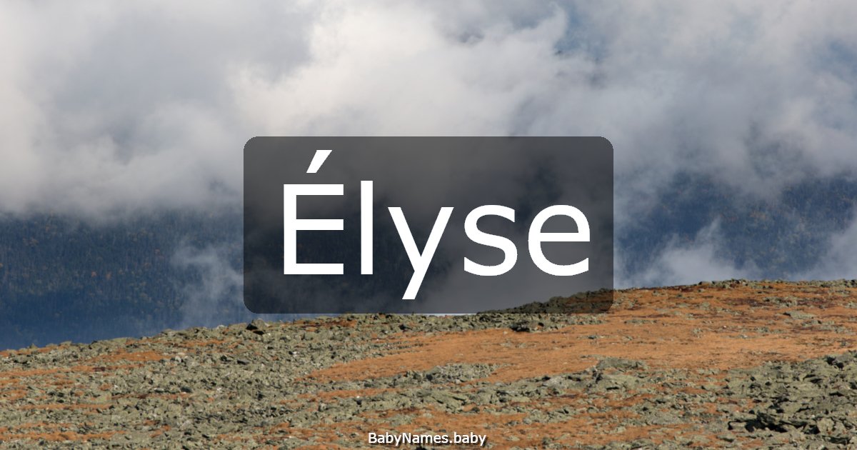 Élyse