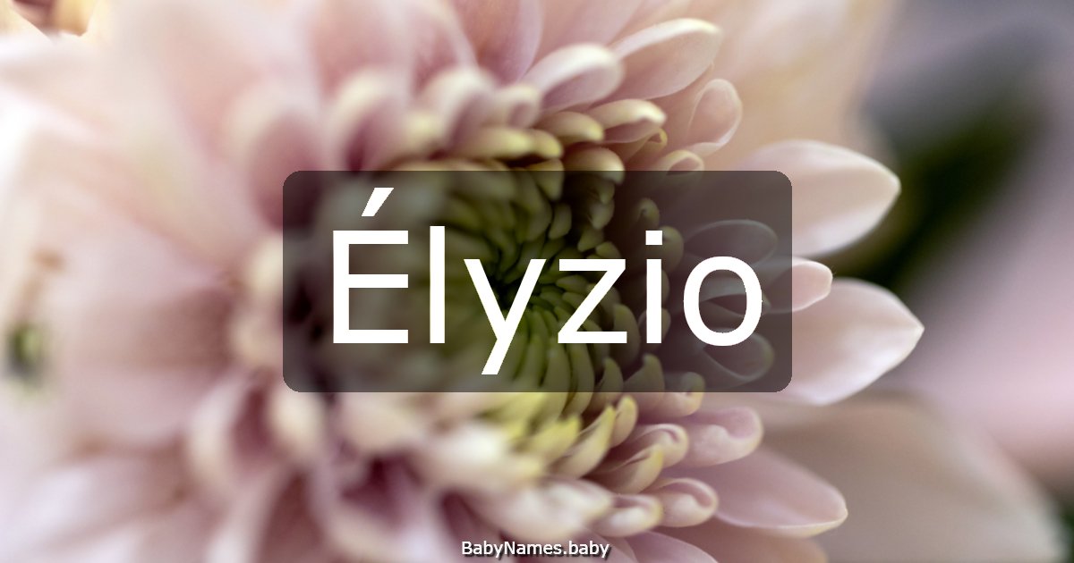 Élyzio