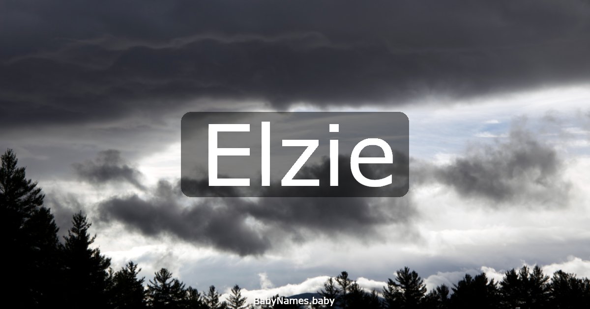 Elzie