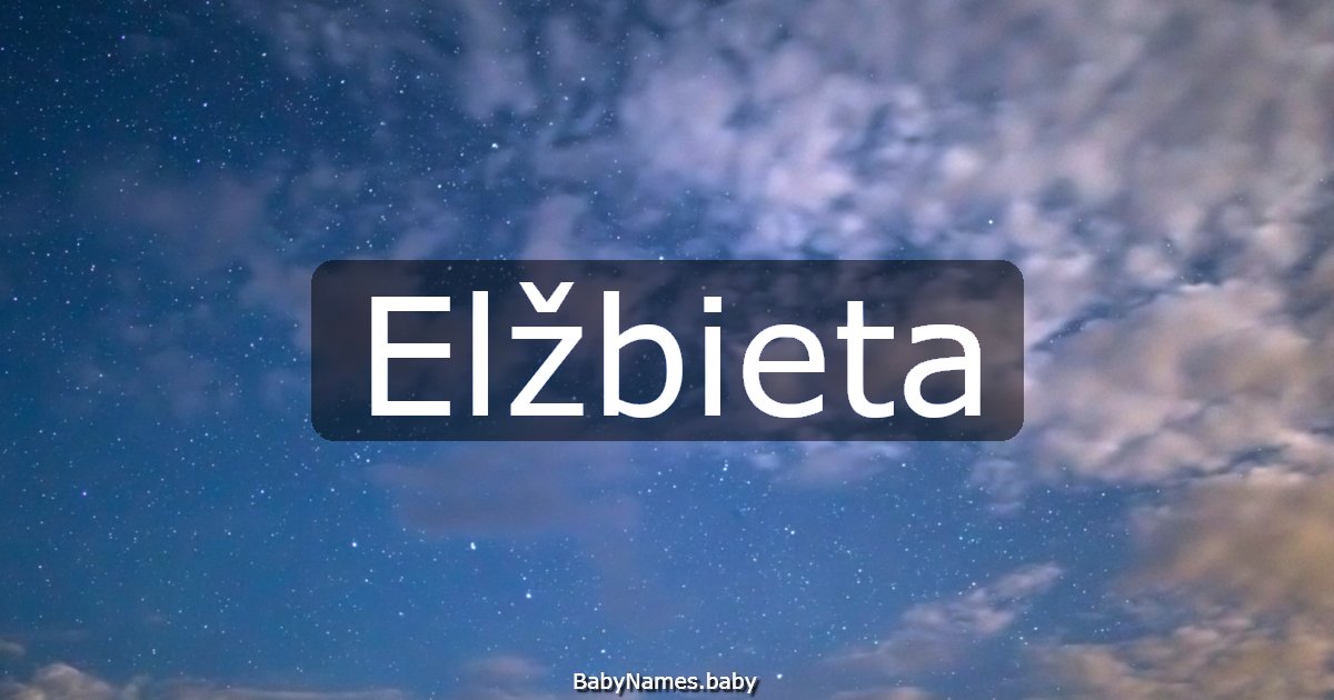 Elžbieta