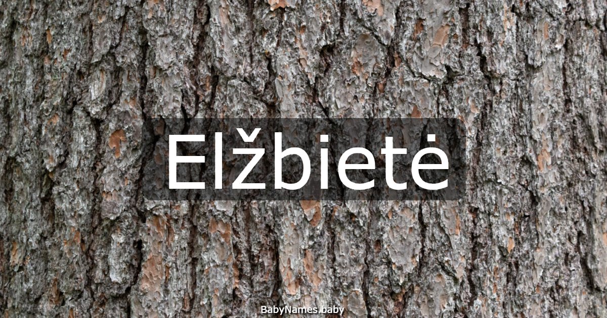 Elžbietė