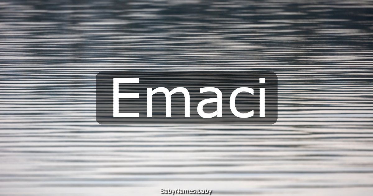 Emaci