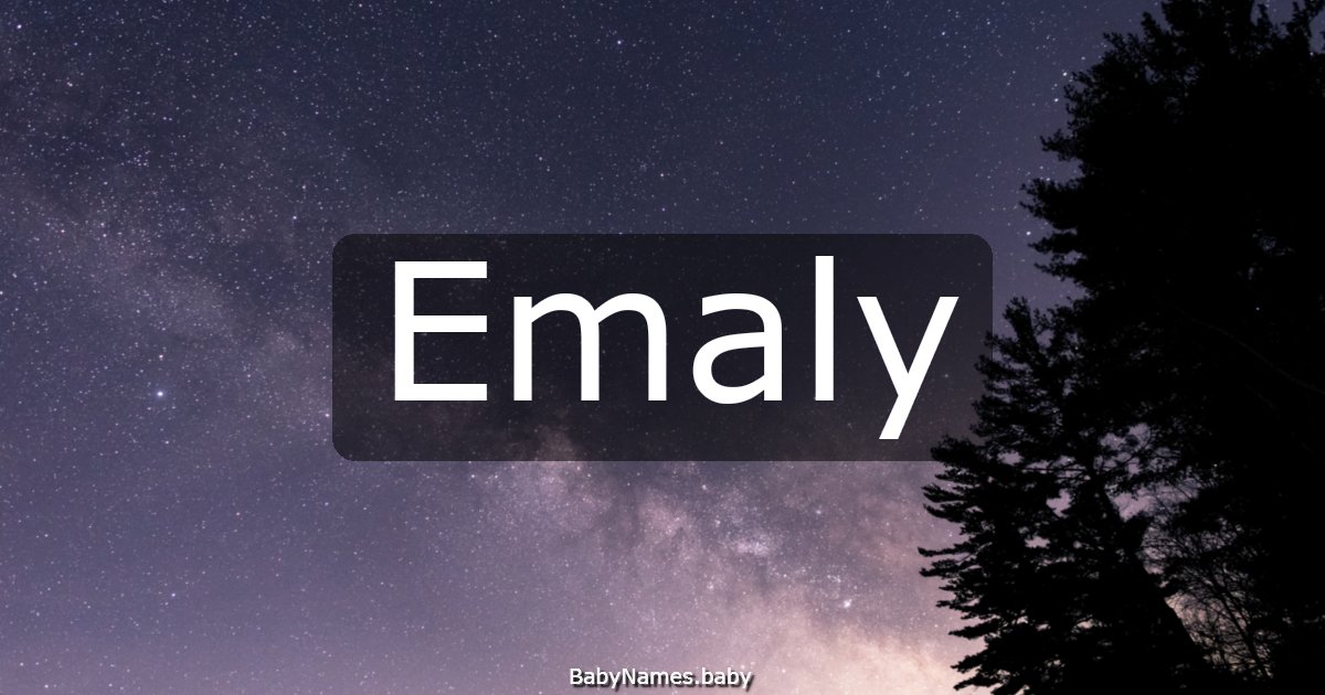 Emaly