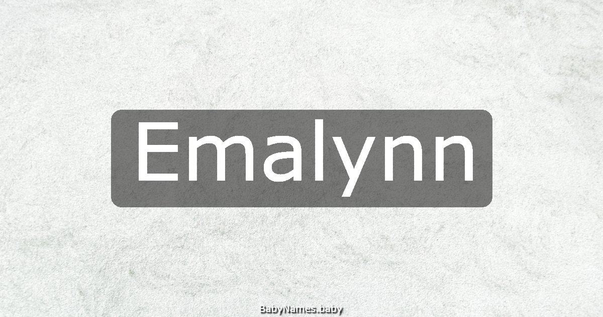 Emalynn