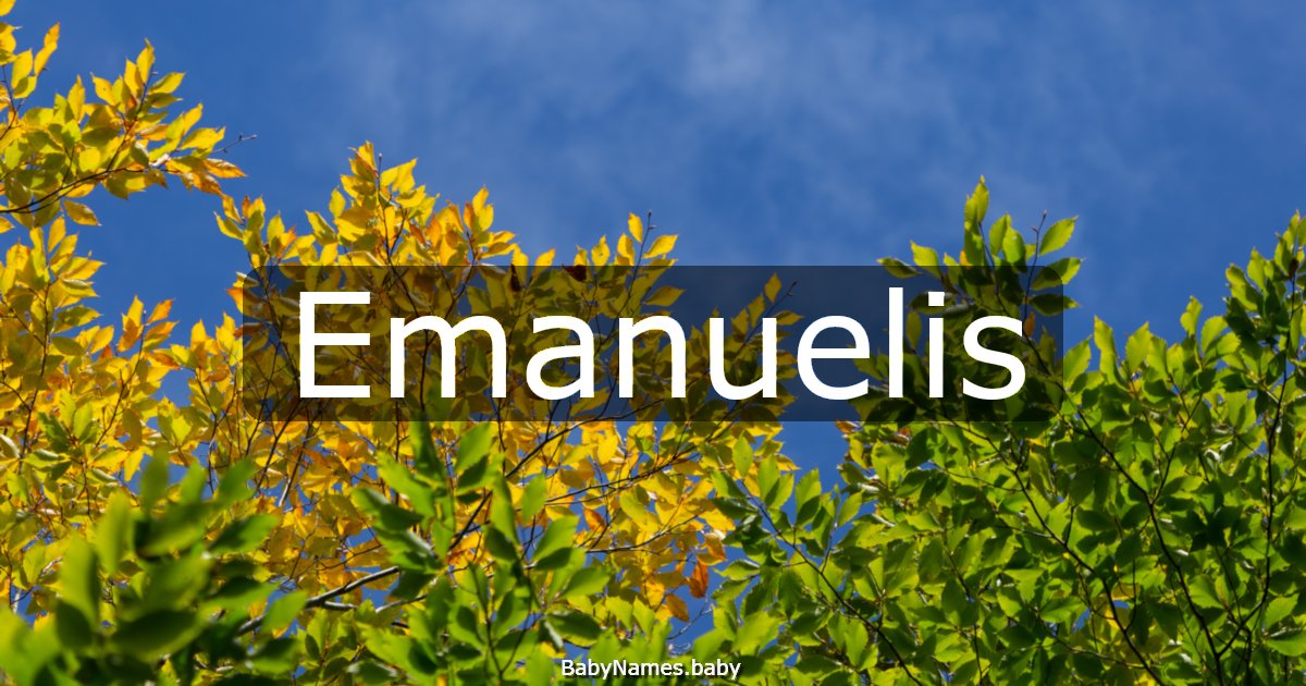 Emanuelis