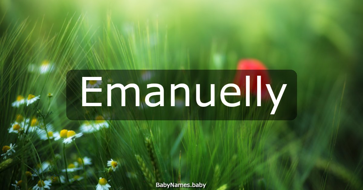 Emanuelly
