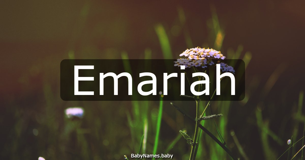 Emariah