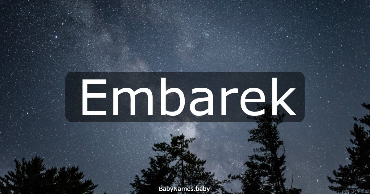 Embarek