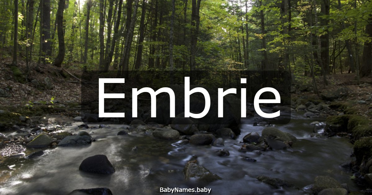 Embrie