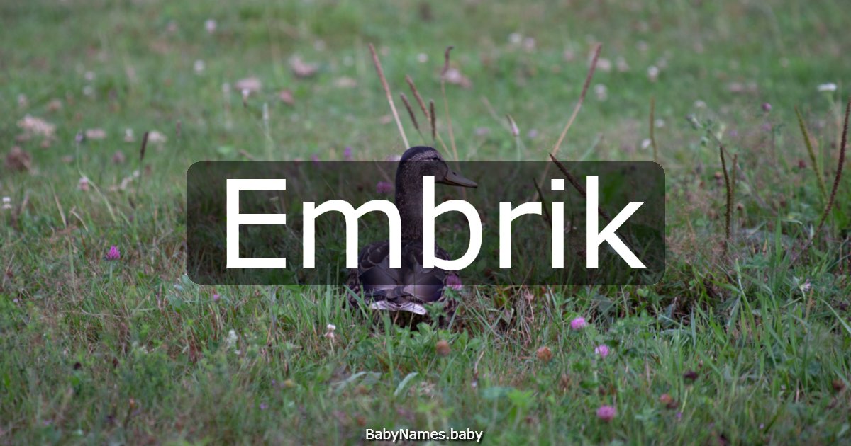 Embrik