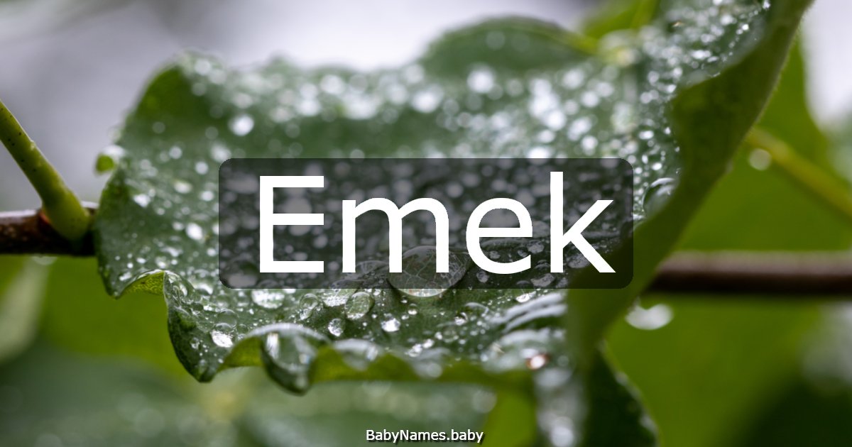 Emek