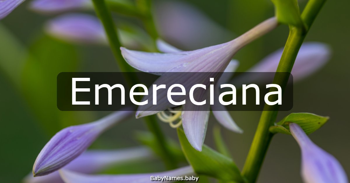 Emereciana