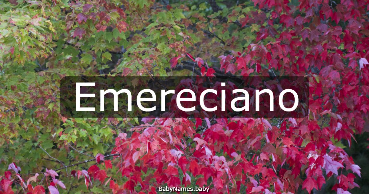 Emereciano
