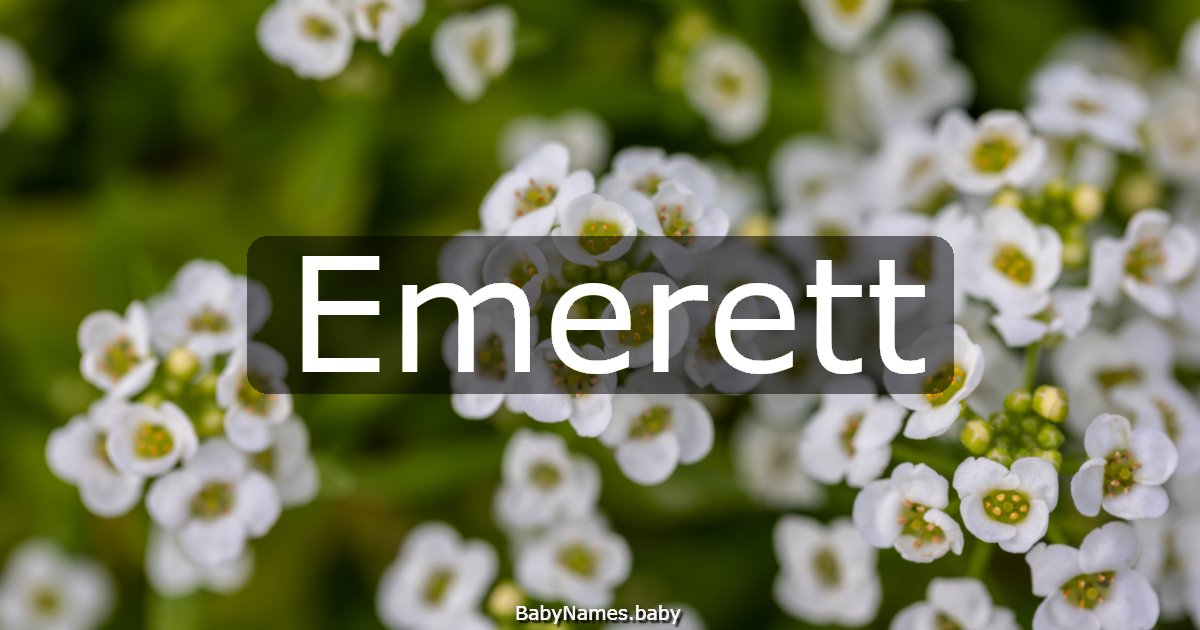 Emerett