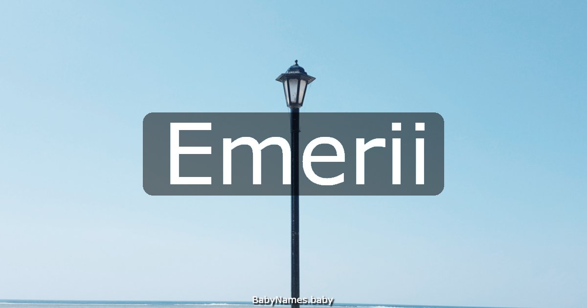Emerii