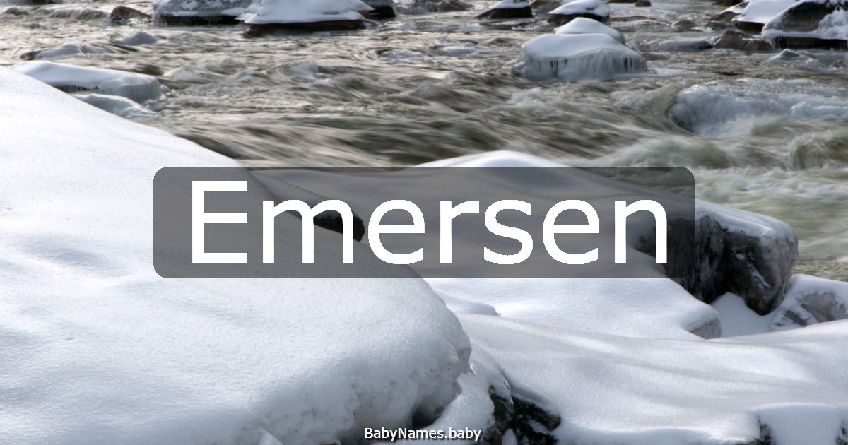 Emersen