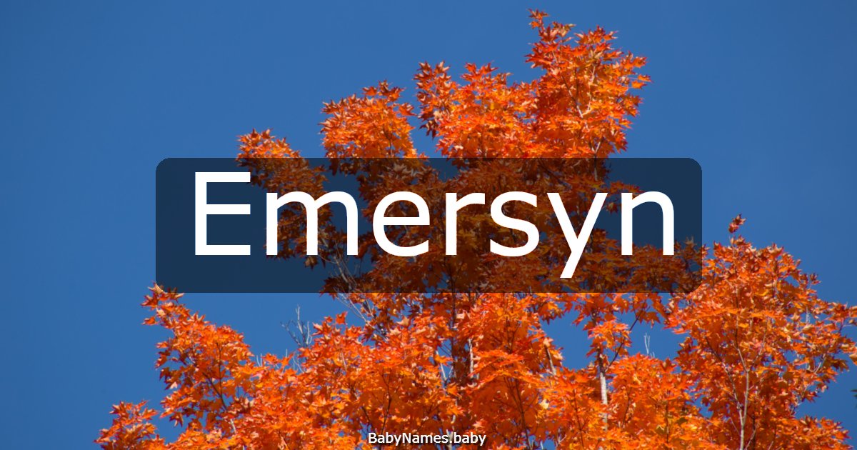 Emersyn