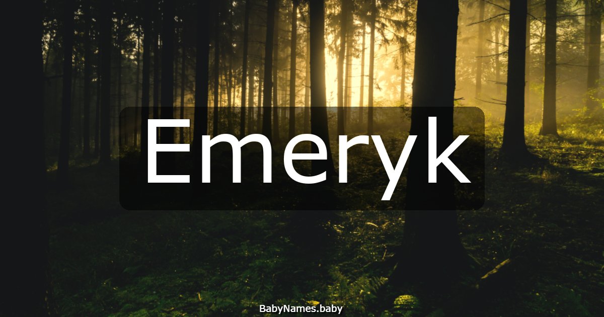 Emeryk