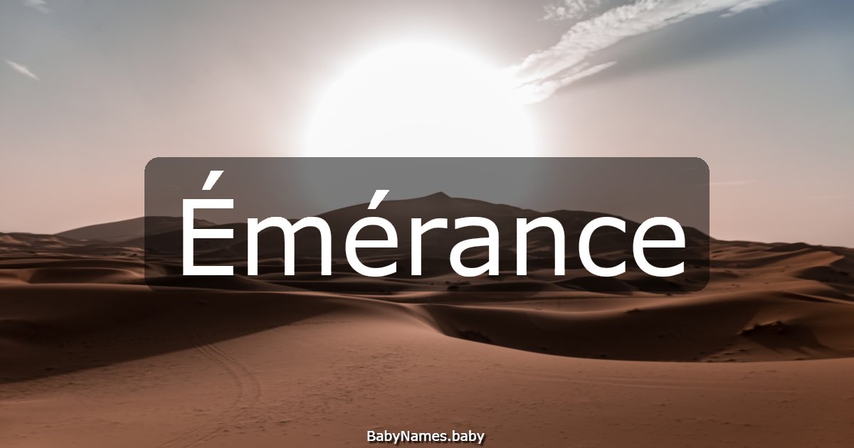 Émérance