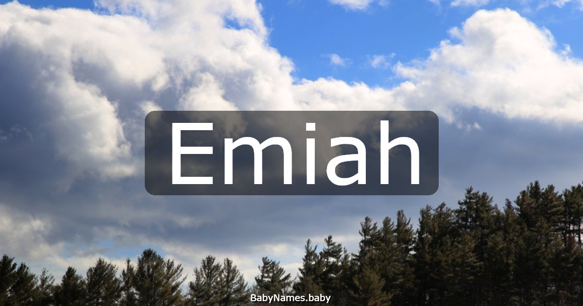 Emiah