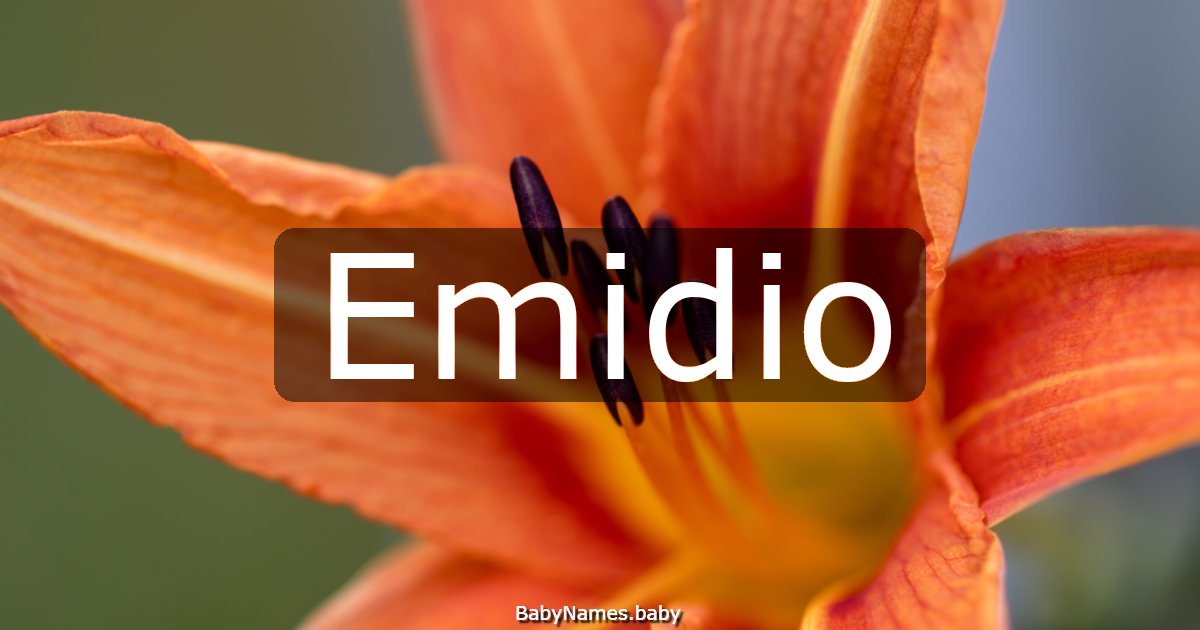 Emidio