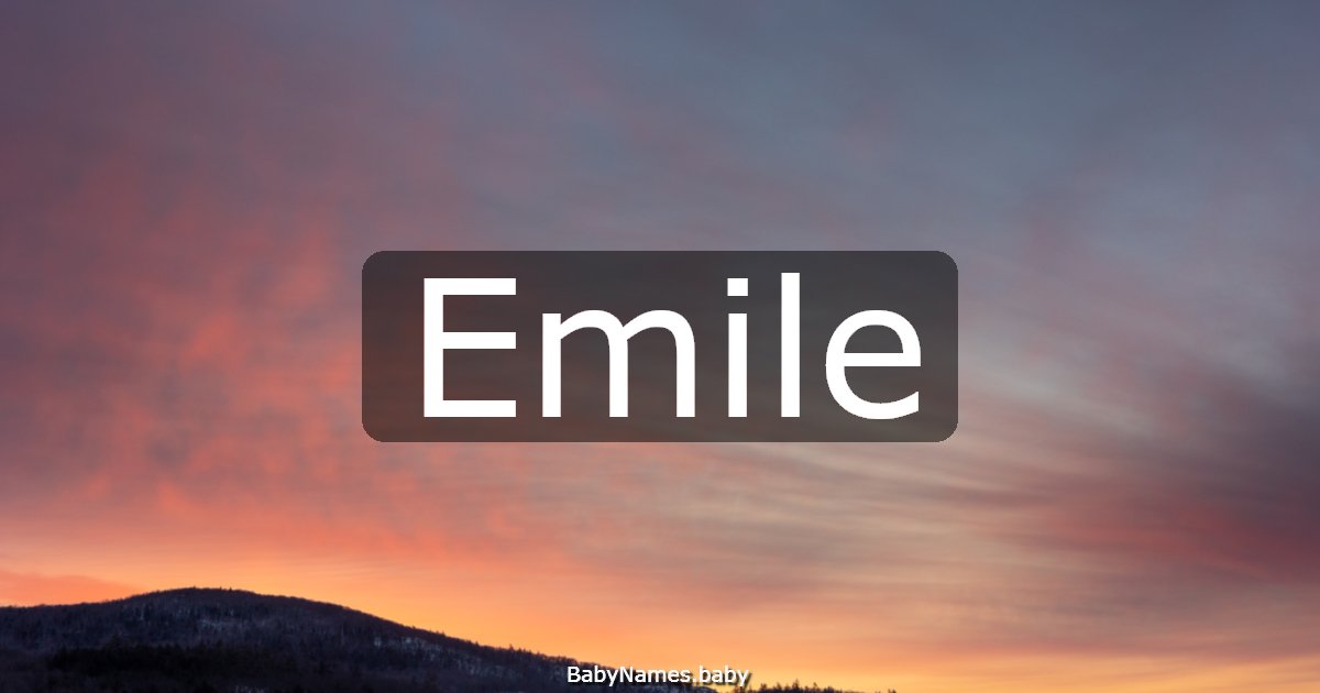 Emile