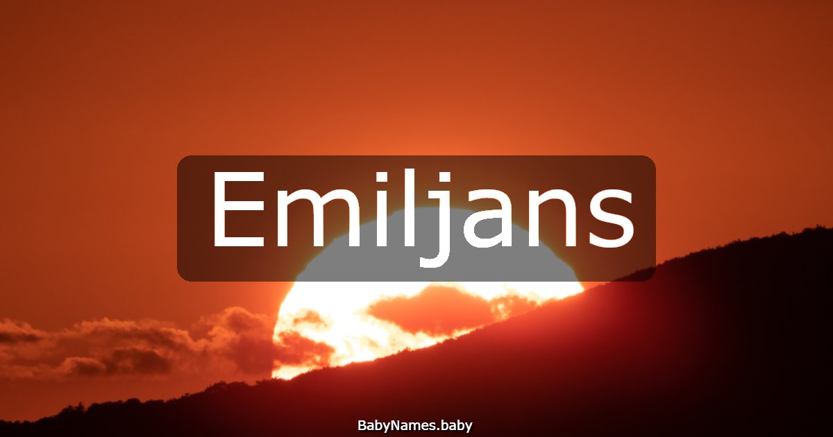 Emiljans