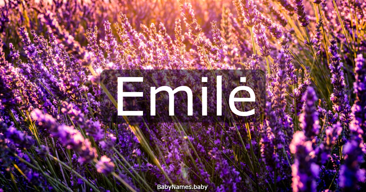 Emilė