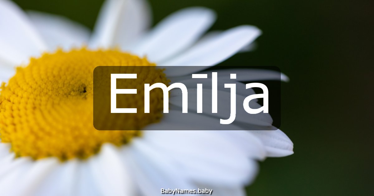 Emīlja