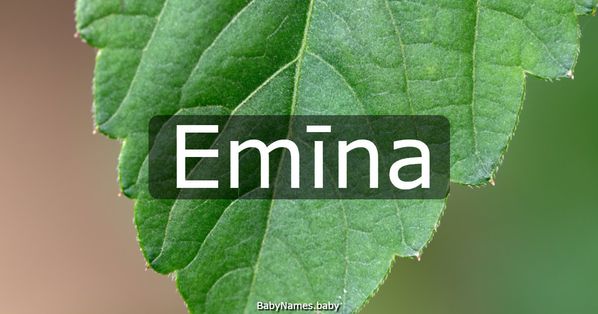 Emīna