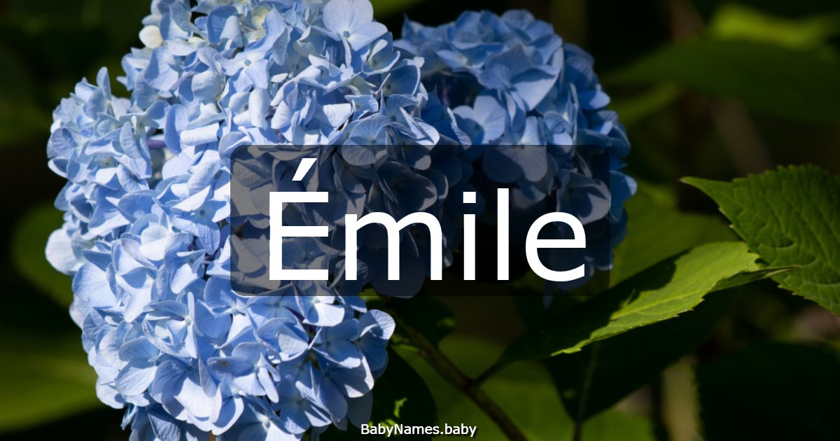 Émile