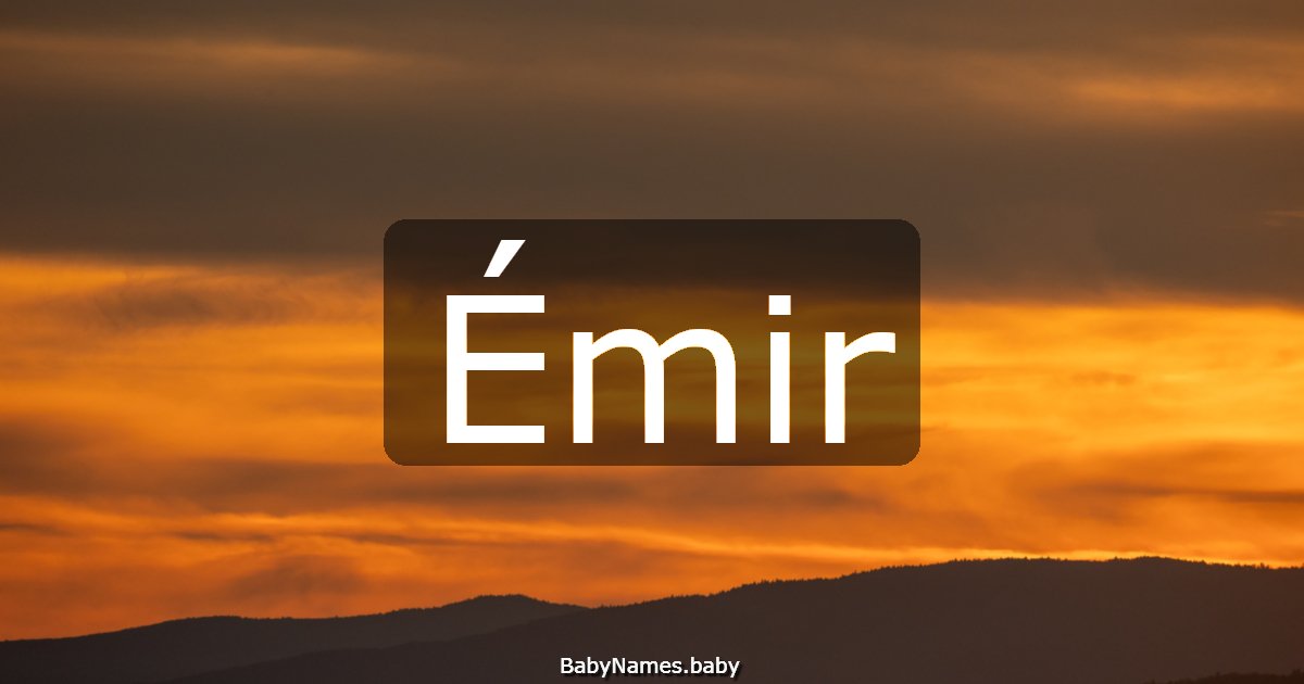 Émir