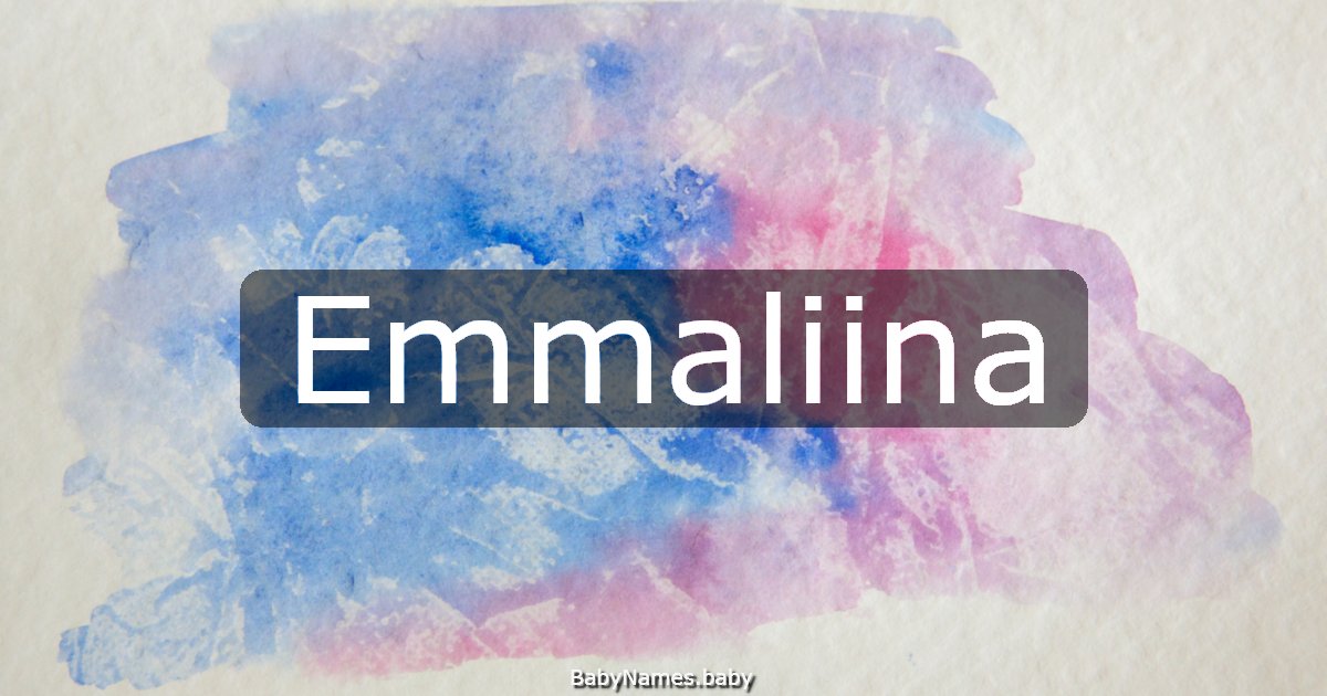 Emmaliina