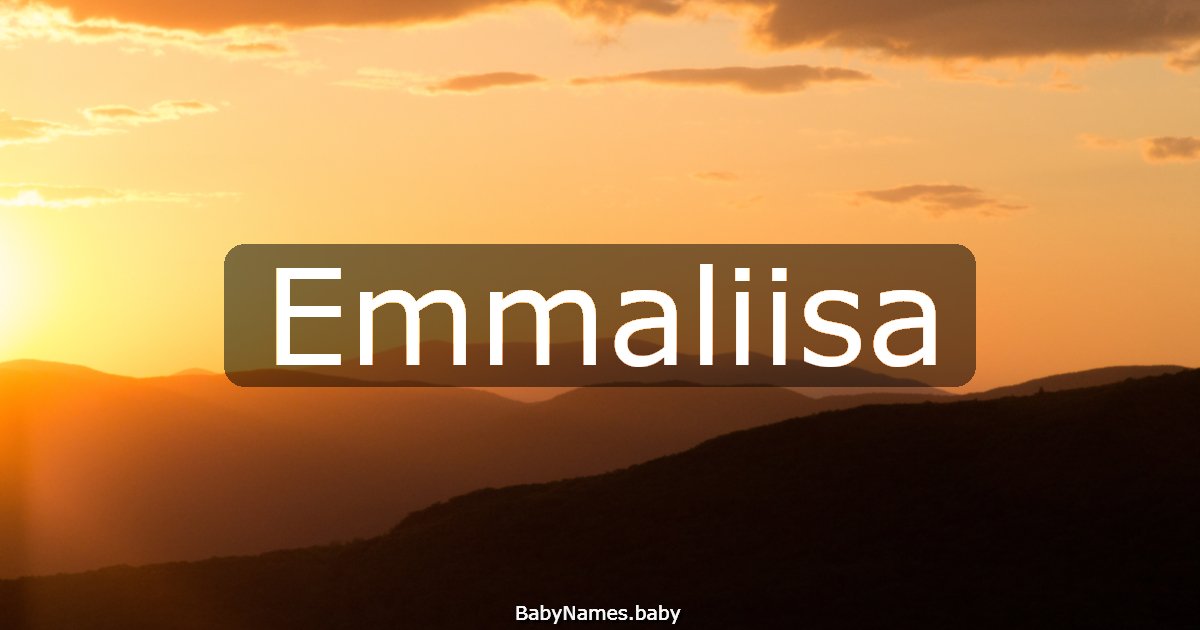 Emmaliisa