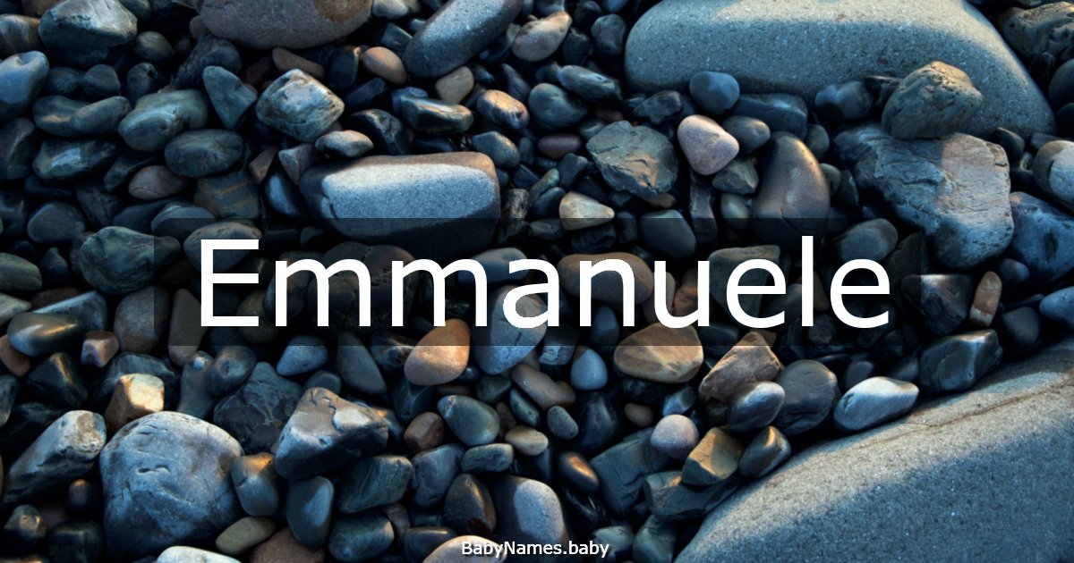Emmanuele