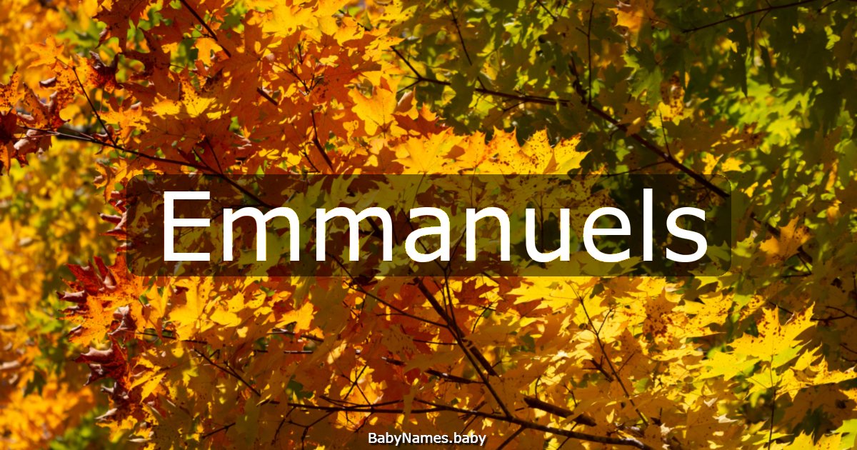 Emmanuels