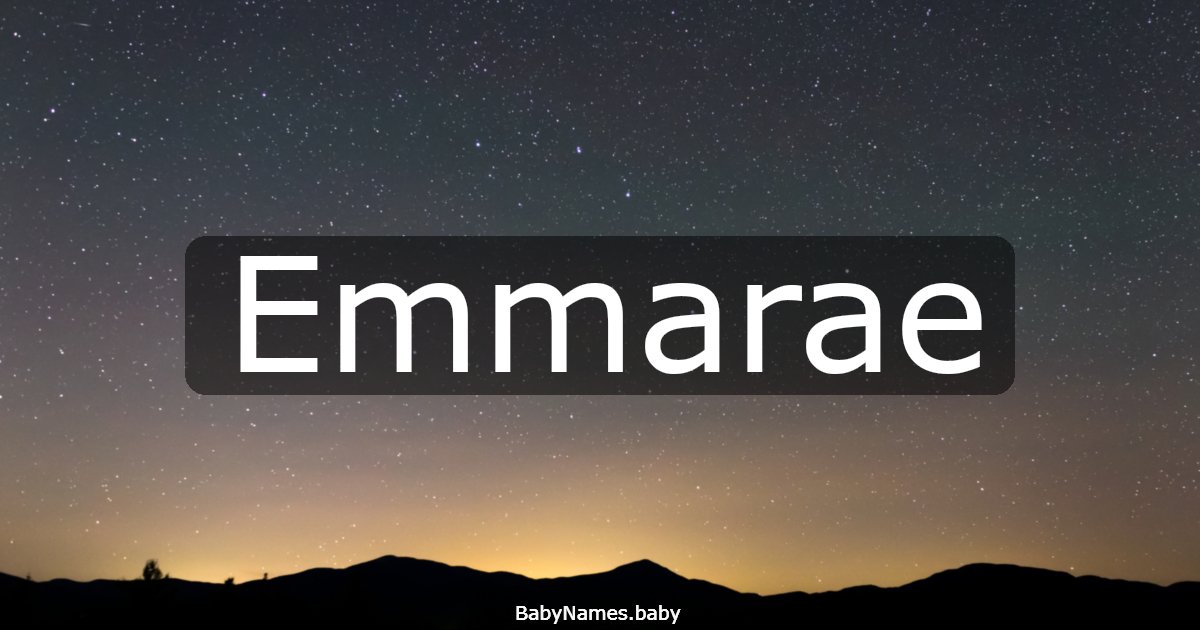 Emmarae