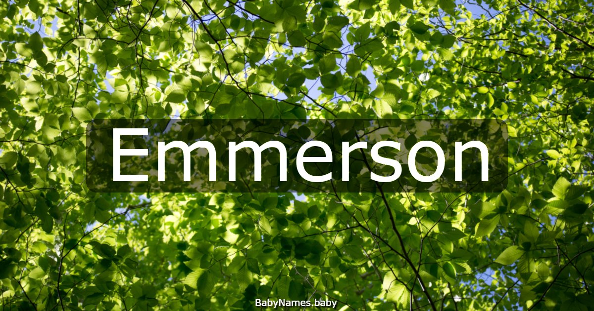 Emmerson