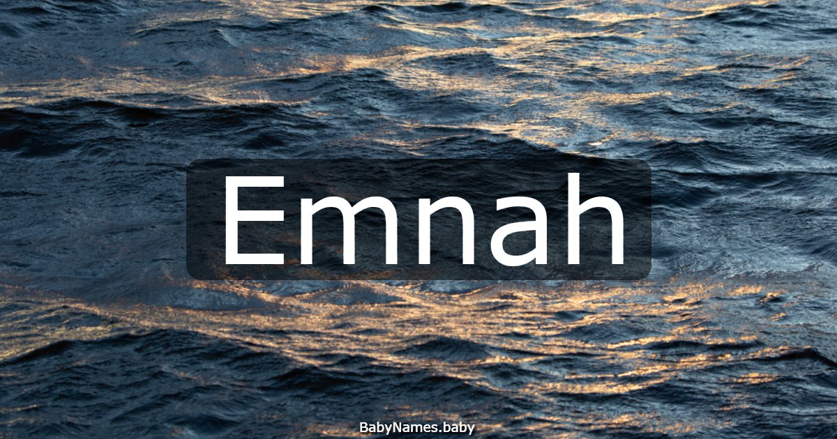 Emnah