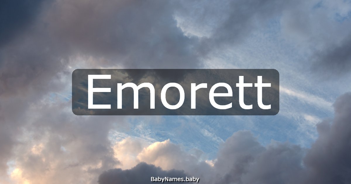 Emorett
