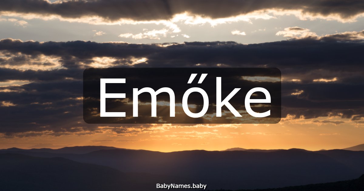 Emőke