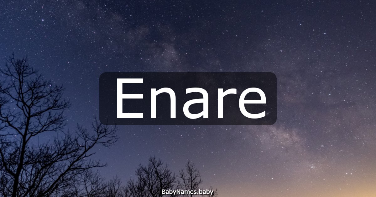 Enare