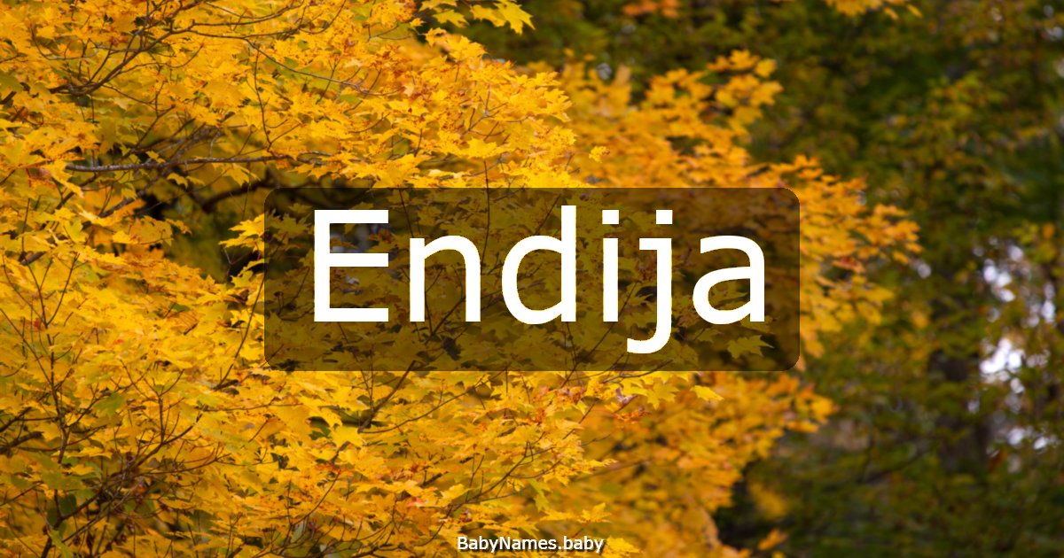 Endija