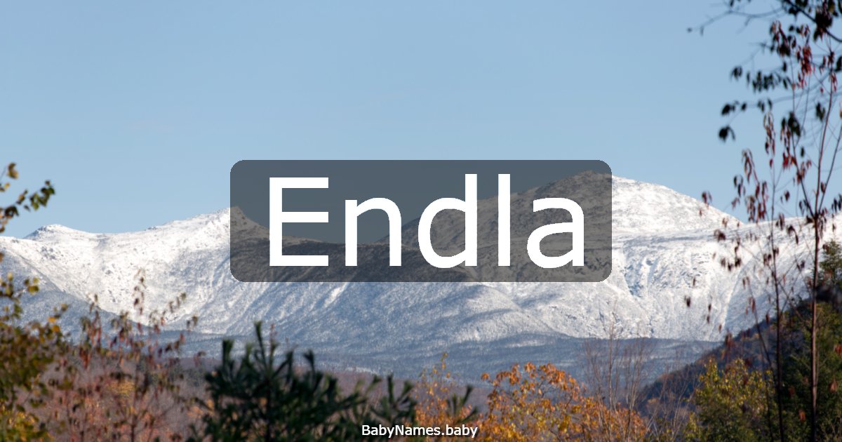 Endla