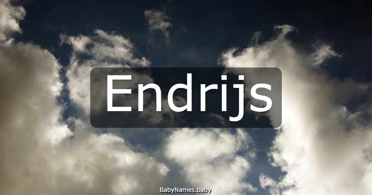 Endrijs