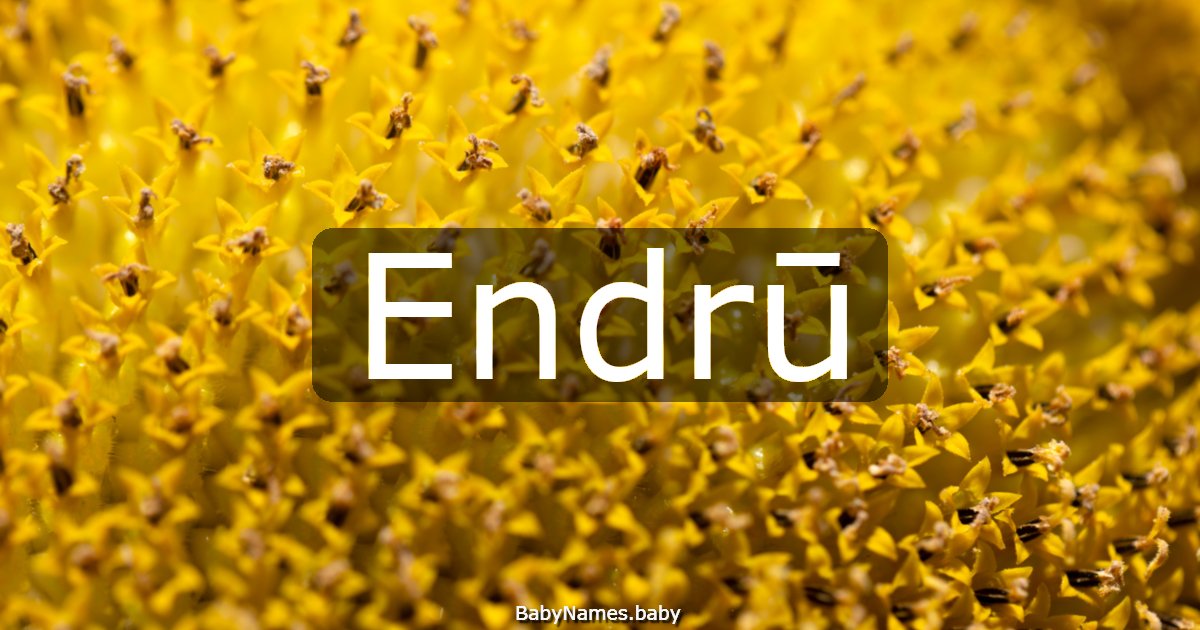 Endrū